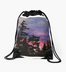 Port Townsend Sunset Drawstring Bag