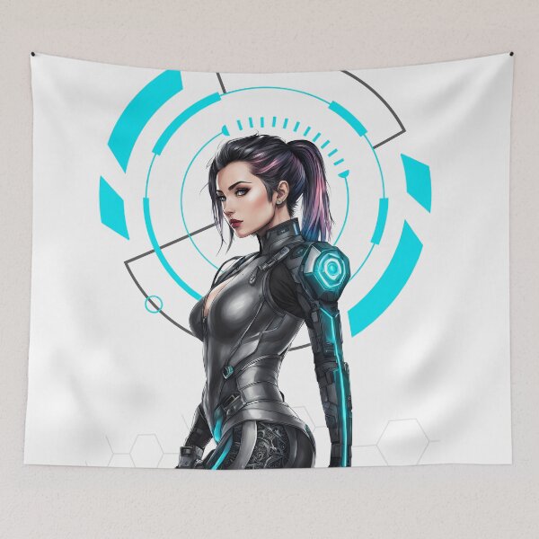 Item preview, Break the Barriers: Plus Size Fashion with Cyberpunk Touches designed and sold by Artedig.