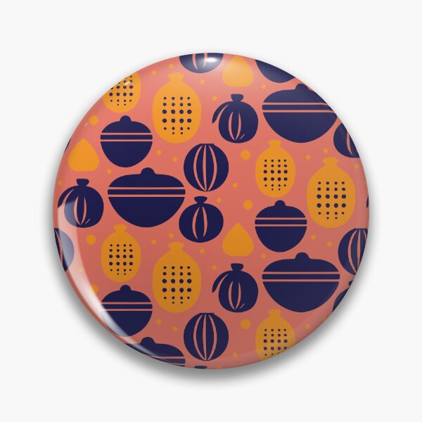 Item preview, Abstract Ceramics Pattern designed and sold by Aeterna Prints.