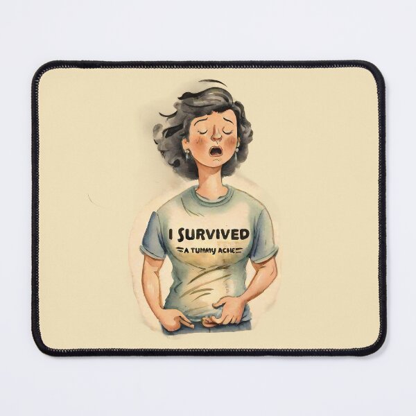 Item preview, I Survived a Tummy Ache designed and sold by @ndrys.