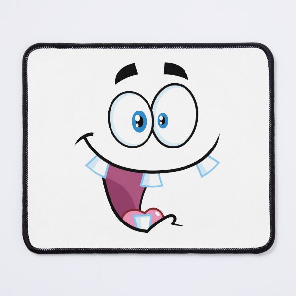 Item preview, Cartoon funny face with panic expression designed and sold by ArtelPrints.