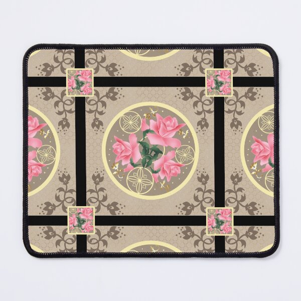 Item preview, Seamless texture patchwork with roses designed and sold by fuzzyfox.