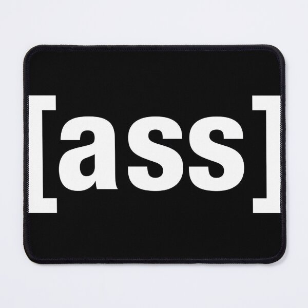 Item preview, ASS Adult Swim Parody Logo designed and sold by CactusBunnyGuy.