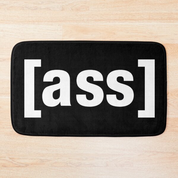 Item preview, ASS Adult Swim Parody Logo designed and sold by CactusBunnyGuy.