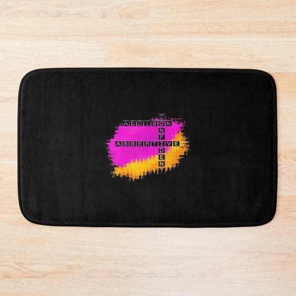 Item preview, Addison, Confident and Assertive Crossword. designed and sold by words-my-art.