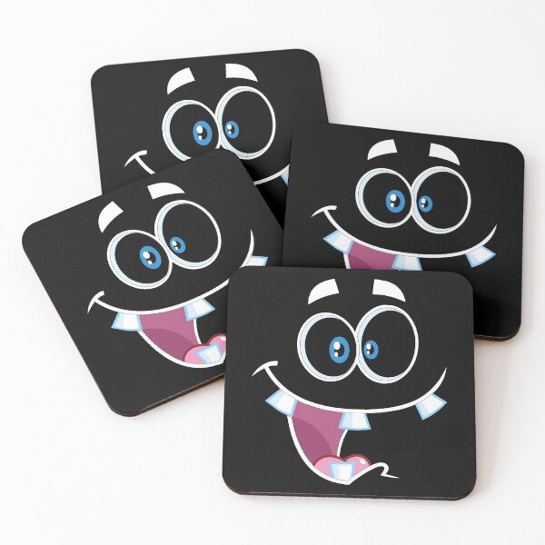 Item preview, Astonished cartoon funny face with panic expression designed and sold by ArtelPrints.