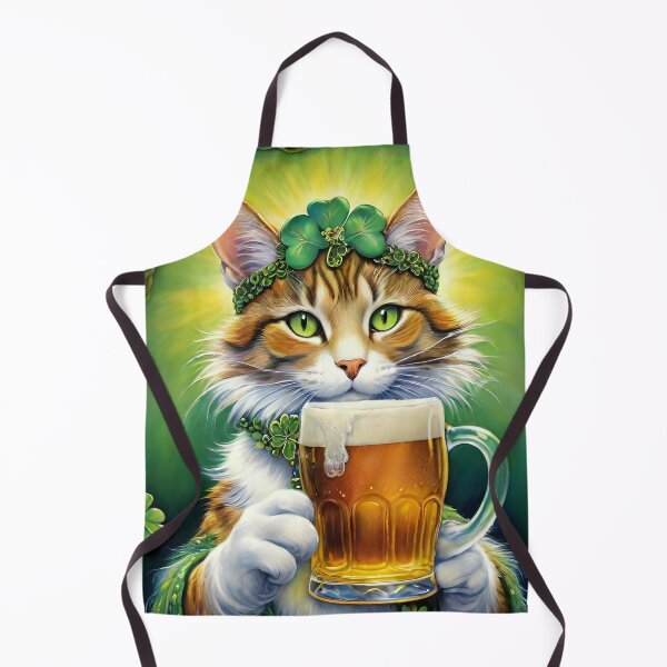 Item preview, St. Patrick Kitty designed and sold by Amanda8409.