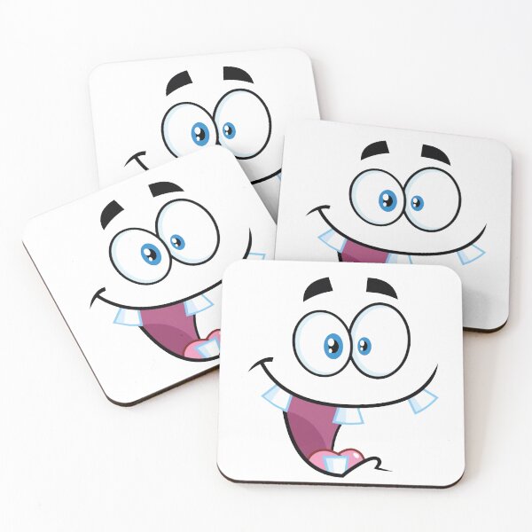 Item preview, Cartoon funny face with panic expression designed and sold by ArtelPrints.