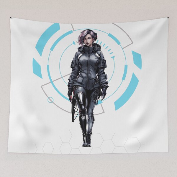 Item preview, Cyber Elegance: The Futuristic Women's Fashion Revolution designed and sold by Artedig.