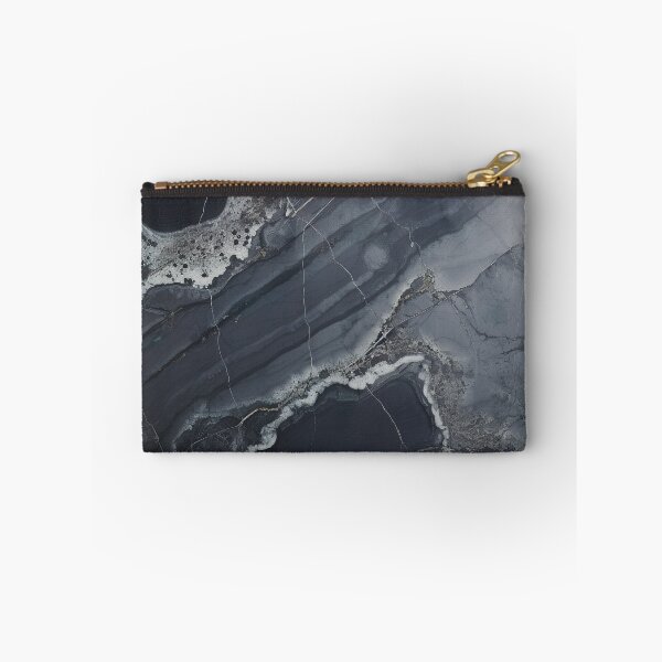 Item preview, Abstract Art Agate Stone Black Dark Grey Design designed and sold by fluffstuffgifts.