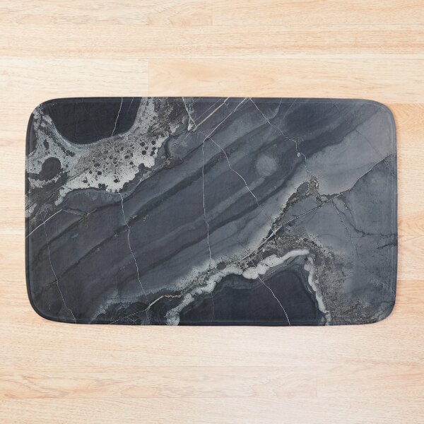 Item preview, Abstract Art Agate Stone Black Dark Grey Design designed and sold by fluffstuffgifts.