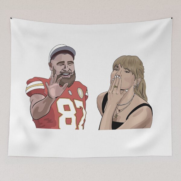 Artikelvorschau, Taylor Swift Travis Kelce entworfen und verkauft von maura41.