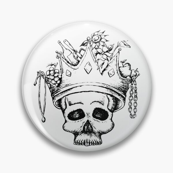Item preview, THE SKULL AND THE GOLD designed and sold by MonicaSanches.