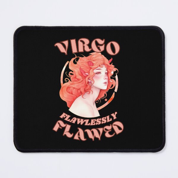 Item preview, Virgo. Flawlessly Flawed. virgo astrological sign designed and sold by ZodiacWonders.