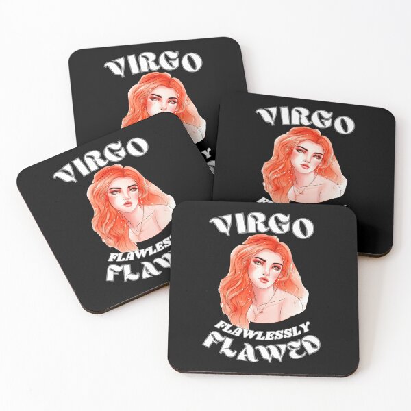 Item preview, Virgo. Flawlessly Flawed. virgo august designed and sold by ZodiacWonders.