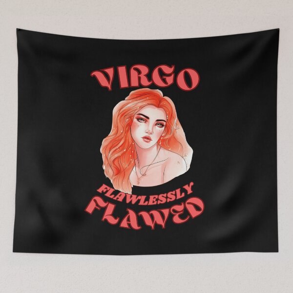 Item preview, Virgo. Flawlessly Flawed. virgo traits designed and sold by ZodiacWonders.