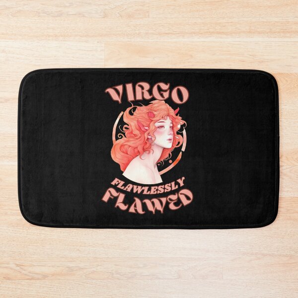 Item preview, Virgo. Flawlessly Flawed. virgo astrological sign designed and sold by ZodiacWonders.