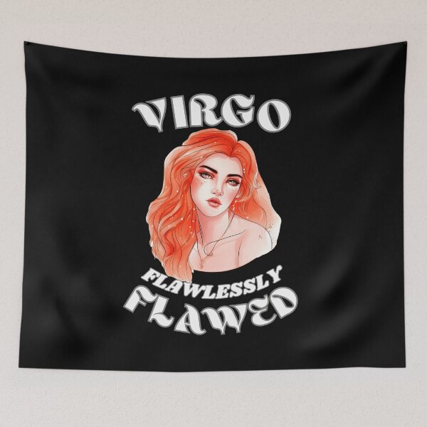 Item preview, Virgo. Flawlessly Flawed. virgo august designed and sold by ZodiacWonders.