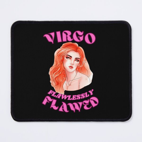 Item preview, Virgo. Flawlessly Flawed. virgo quotes designed and sold by ZodiacWonders.