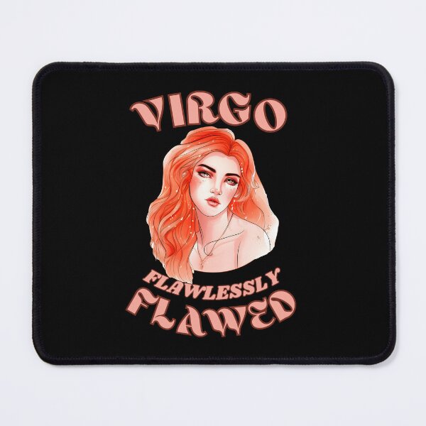 Item preview, Virgo. Flawlessly Flawed. cute virgo designed and sold by ZodiacWonders.