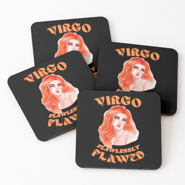 Item preview, Virgo. Flawlessly Flawed. virgo characteristics designed and sold by ZodiacWonders.
