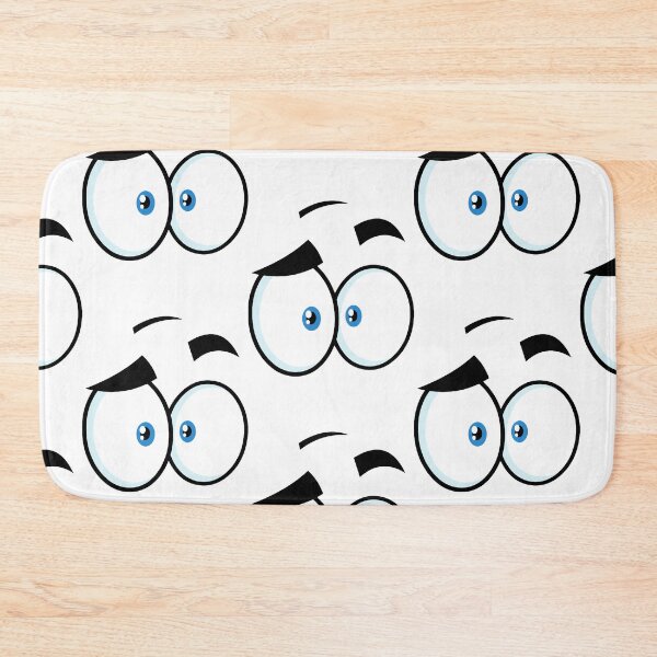 Item preview, Astonished cartoon funny face with panic expression designed and sold by ArtelPrints.