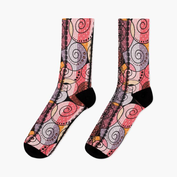 Item preview, Print fabric textile pattern with lace elements retro patchwork design background designed and sold by fuzzyfox.