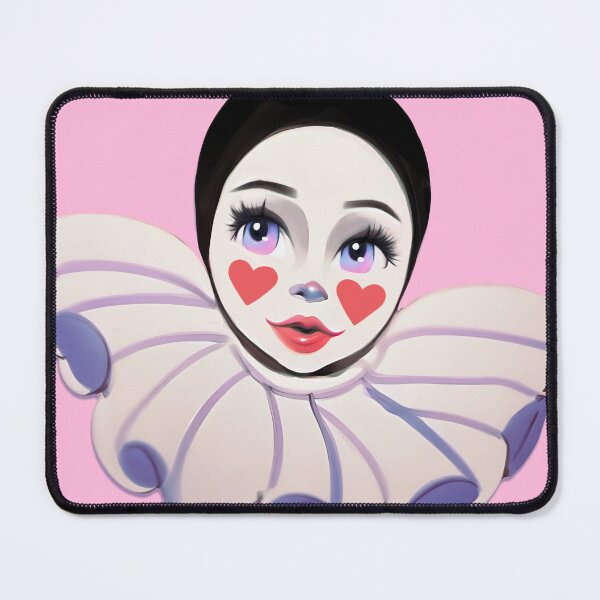 Item preview, Pierrot Clown Girl designed and sold by KitschyMood.