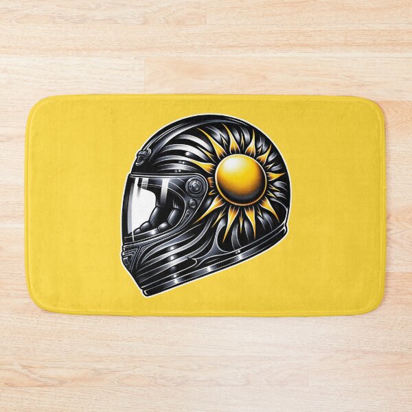 Item preview, Priya's Helmet - Sunshine Motorcycle Helment designed and sold by AmberRoseWrites.