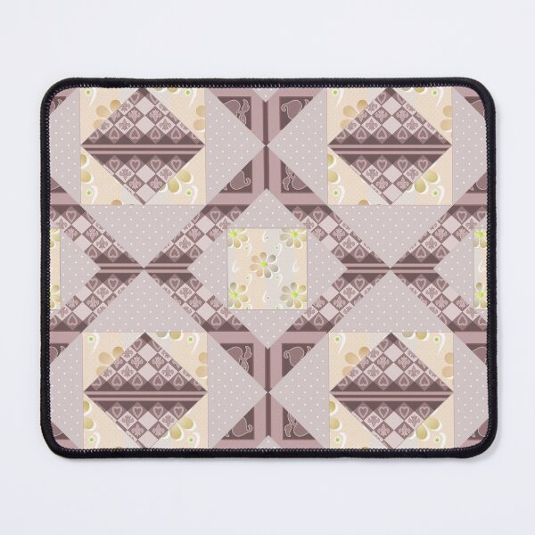 Item preview, Patchwork seamless floral pattern texture background with decorative element designed and sold by fuzzyfox.