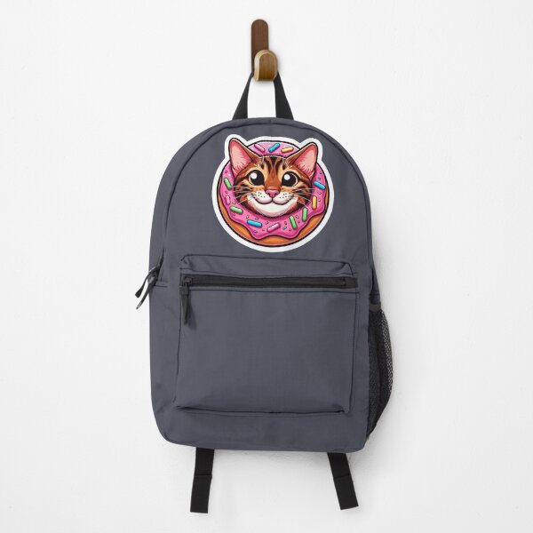 Aperçu de l'œuvre Chat du Bengale Chaton du Bengale mignon Kawaii Bengal Donut Art créée et vendue par Elarex.