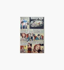 All Love vintage comic panel Art Board