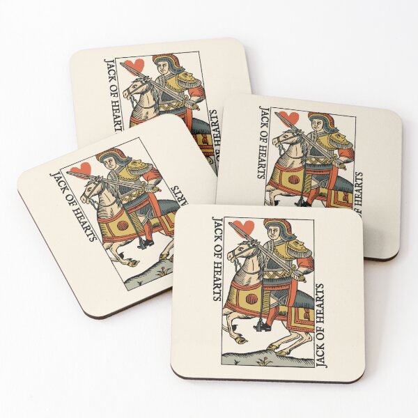 Item preview, Antique Character of Playing Card Jack of Hearts designed and sold by KewaleeTee.