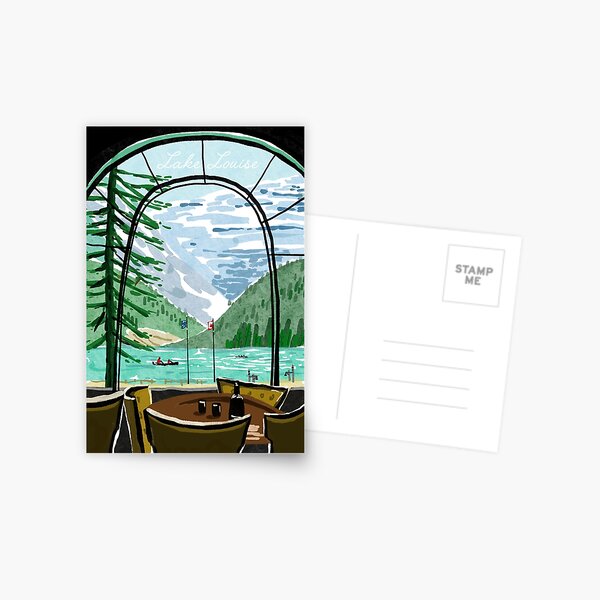 Item preview, Canada Landmarks - Lake Louise at Banff designed and sold by joqiao.