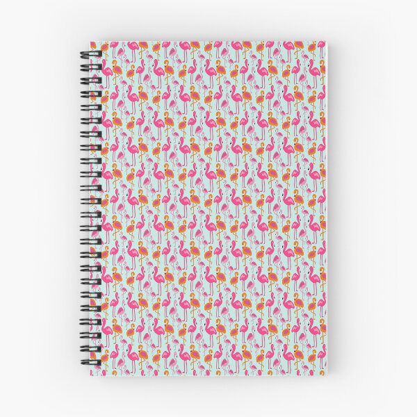 Item preview, Beach Day Flamingos Seamless Pattern designed and sold by Cedarrue.