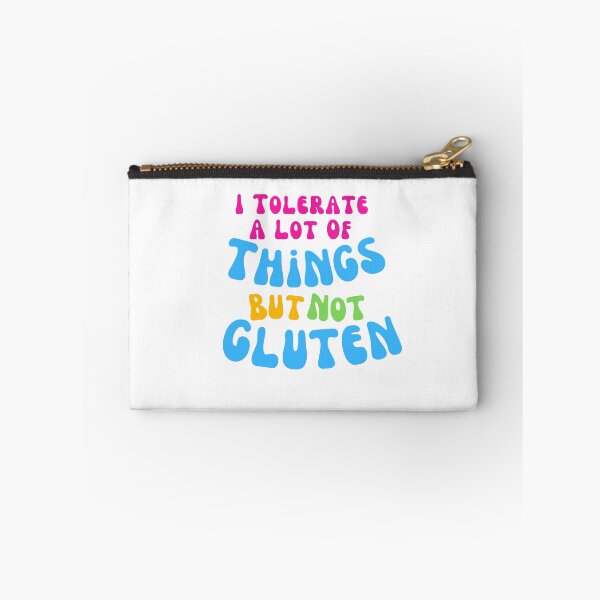 Artikelvorschau, Ich vertrage viele Dinge, aber kein Gluten, lustiger Gluten-Aufkleber entworfen und verkauft von podlook.