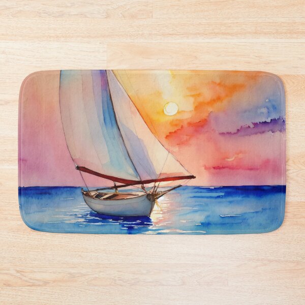 Item preview, Sailing into Sunset's Embrace designed and sold by Delemore Art.