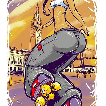 Artwork thumbnail, Roller Bunnie - San Francisco by George Webber