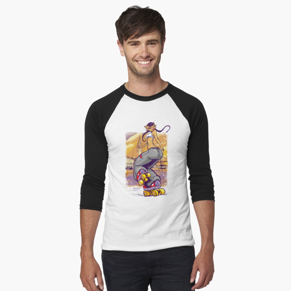 Item preview, Baseball ¾ Sleeve T-Shirt designed and sold by gWebberArts.