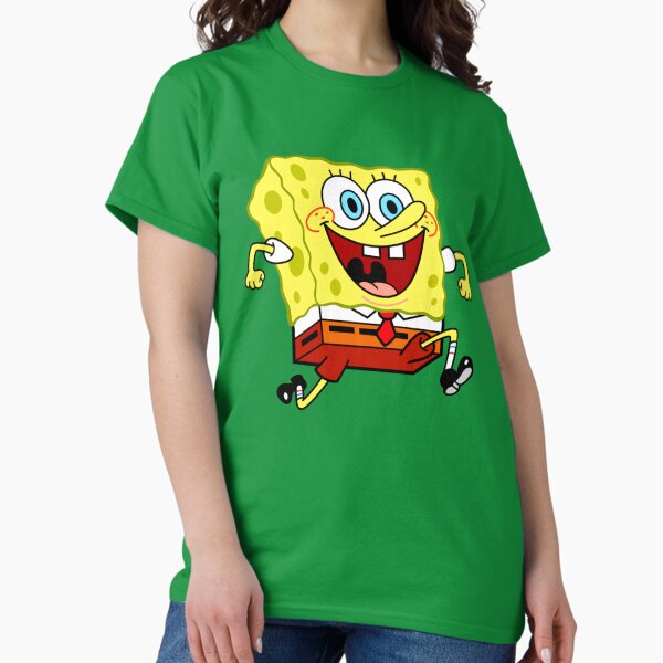 Item preview, spongebob walking happily designed and sold by LuloCreative.
