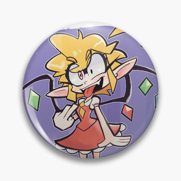 Item preview, Cartoony Flandre Scarlet sticker designed and sold by MannchoArt.