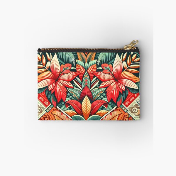 Item preview, Hawaiian Floral Bohemian Retro Vintage Pattern designed and sold by HippieFarms11.