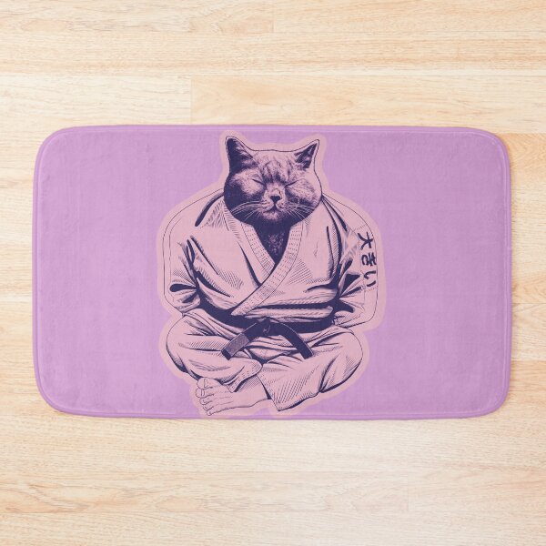 Item preview, Cat Sensei - Buddha cat - sleepy cat designed and sold by undersideland.