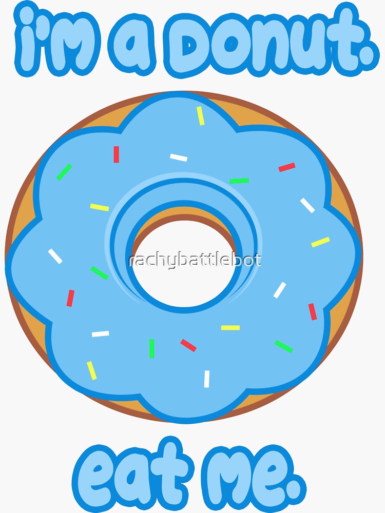 Stickers - Eat Me Donut - Adult Stickers