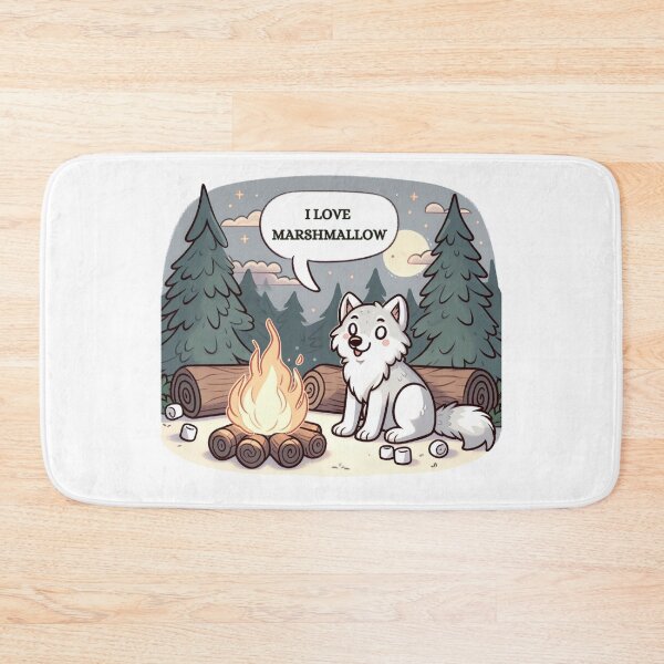 Item preview, Cute Arctic Wolf designed and sold by LemuellTrends.