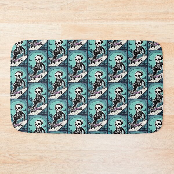 Item preview, Skeleton Skate Boarding designed and sold by TheDarkWardrobe.