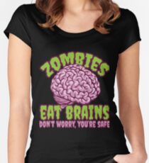 Funny Chihuahua Zombie Apparel Women's Fitted Scoop T-Shirt