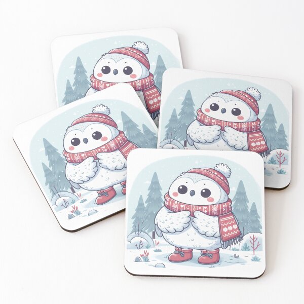 Item preview, Cute Snow Owl designed and sold by LemuellTrends.