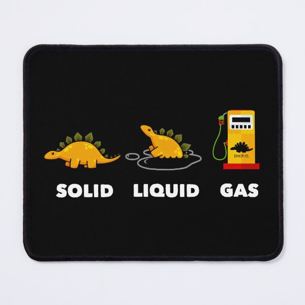 Item preview, Solid Liquid Gas / dinosaur designed and sold by Stillness store.
