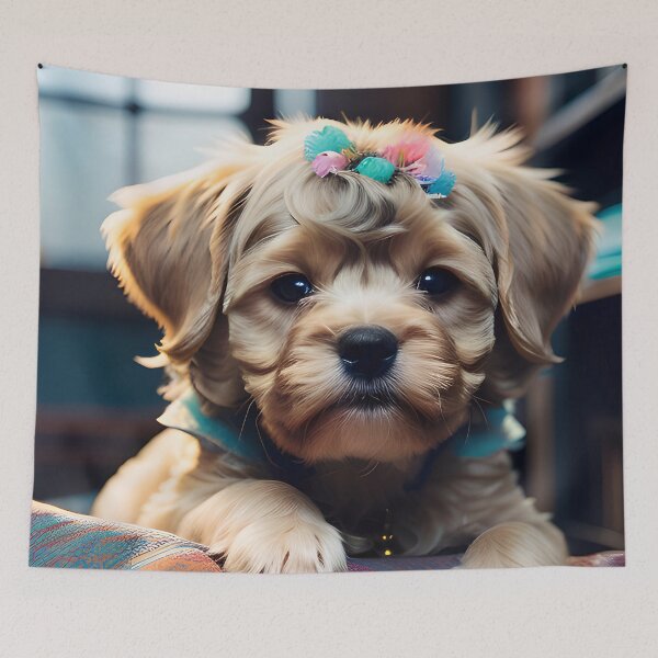Item preview, Cute Puppy Dog Portrait designed and sold by TheArtOfPat.